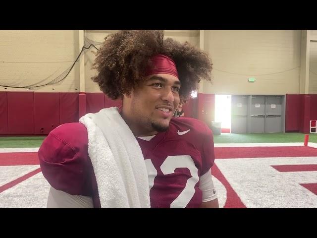 Alabama Center Parker Brailsford: Bye Week