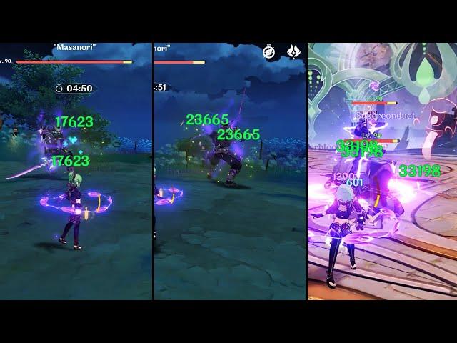 Max level your Kuki Shinobu! - Lvl80 vs Lvl90 Hyperbloom Comparison | Genshin Impact