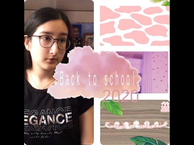 BACK TO SCHOOL 2020/Sabina Rasulova