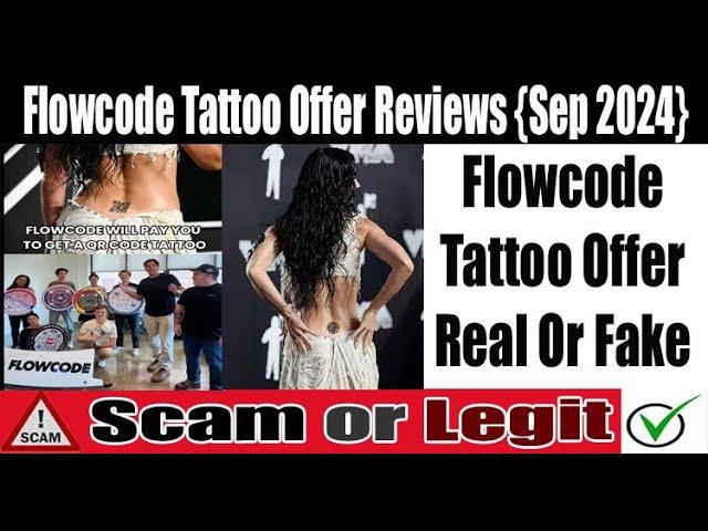 Flowcode Tattoo Offer: $5,000 for a QR Code - Legit or Scam? Scam Expert