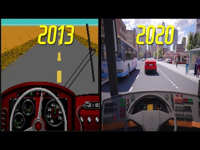 Evolution Of Bus Simulator Android & Ios Games 2013 - 2020