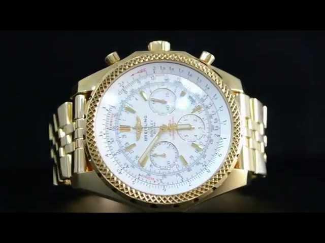 Men's Breitling Chrono Evolution Yellow Gold  Men's Breitling Chrono Evolution Yellow Gold