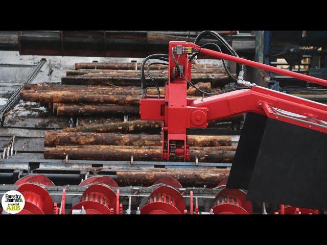 First look at Murray Timber Group's Springer sorting line