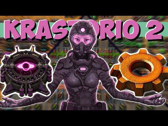 Beating KRASTORIO 2 In A SINGLE Video - Factorio