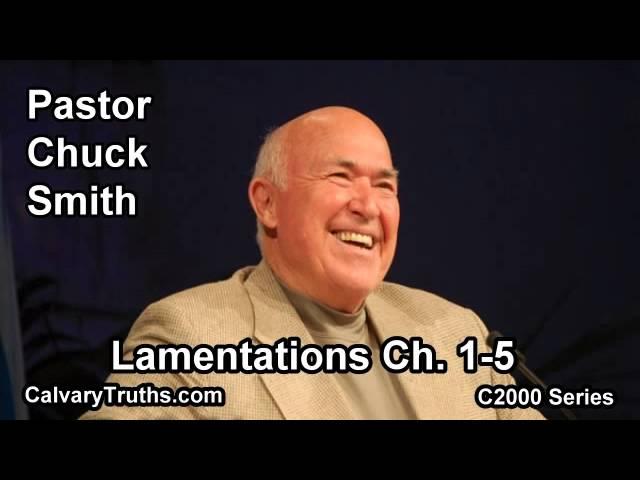 25 Lamentations 1-5 - Pastor Chuck Smith - C2000 Series