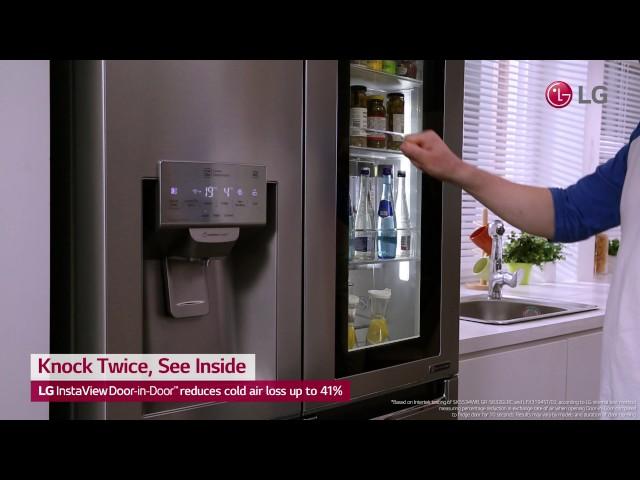 [LG Home Appliance] InstaView Door-in-Door™ (Man Version 1) / Knock Twice, See Inside