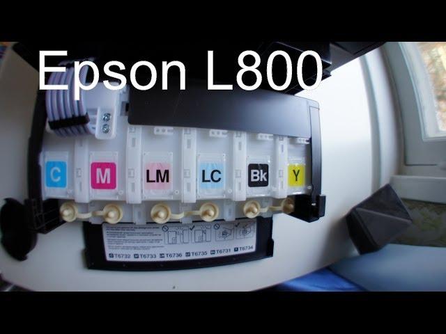 Личное мнение - Epson  l800