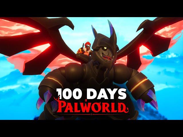 I Spent 100 Days in PALWORLD