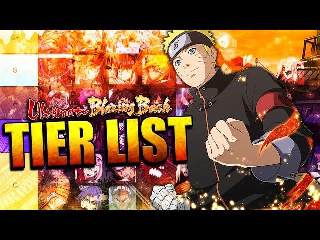 NARUTO THE LAST EDITION!! Blazing Bash TIER LIST (OCTOBER 2020) in Naruto Blazing