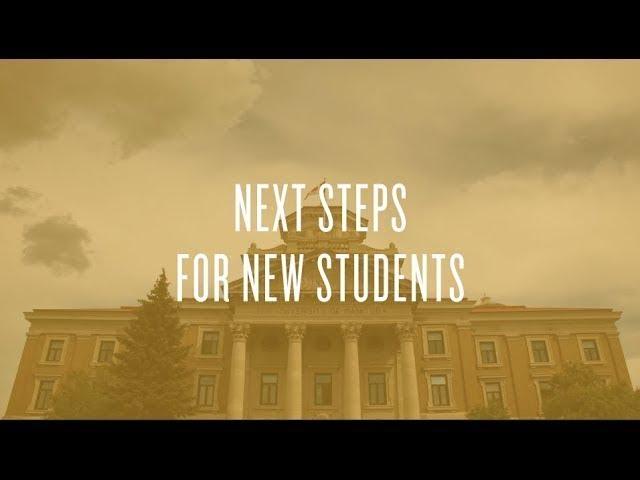 Next Steps for New Students - International Students