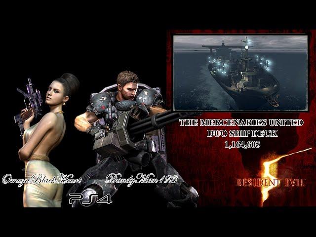 Resident Evil 5: Mercenaries United Duo- Excella and Heavy Metal Chris Ship Deck 1,164,605