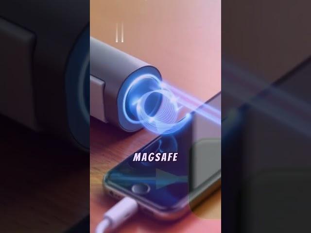 HOW THE IPHONE CHARGE WIRELESSLY WITH  MAGSAFE |#shorts #iphone #technology