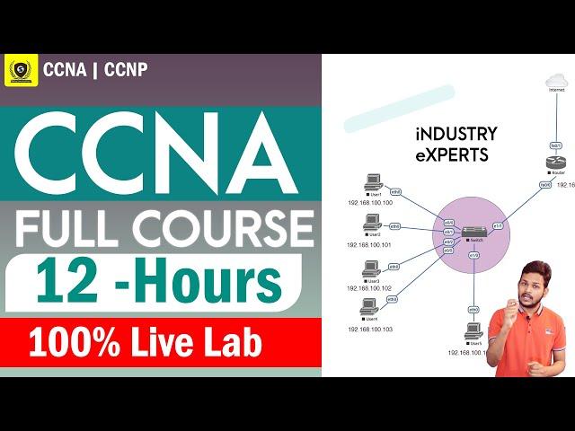 CCNA 200-301 latest full course live training with 100% labs |Free CCNA 12 hours Job Based Training