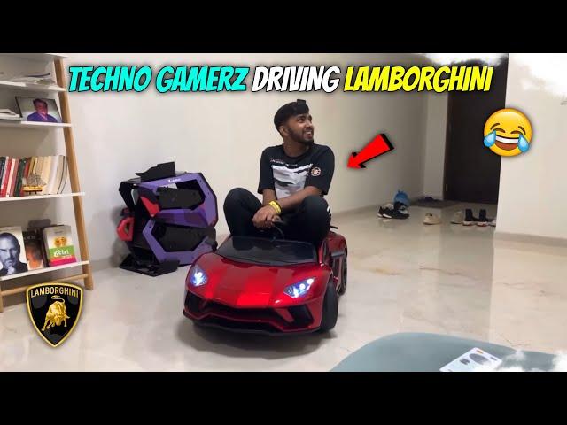 TECHNO GAMERZ DRIVING LAMBORGHINI || TECHNO GAMERZ GTA 5 #145 || TECHNO GAMERZ