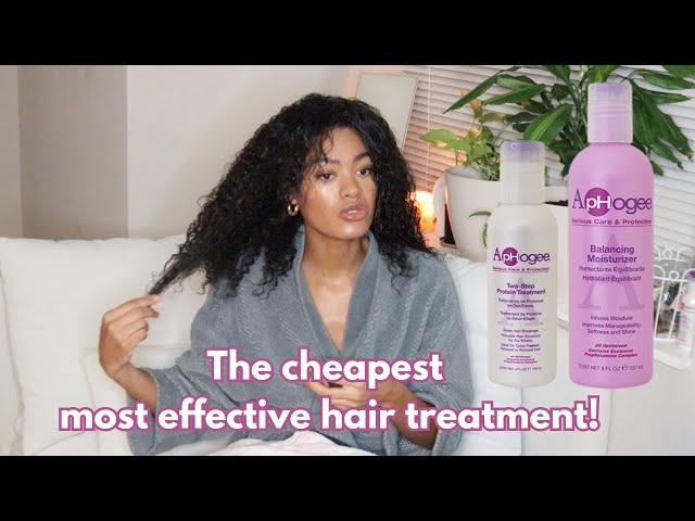 HOW TO: Aphogee 2 Step Protein Treatment on Natural Hair | HOW TO Repair Damaged Hair