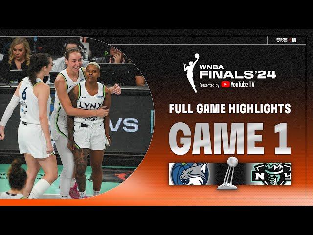 New York Liberty vs. Minnesota Lynx | FULL GAME HIGHLIGHTS | WNBA Finals Game 1 Overtime Finish