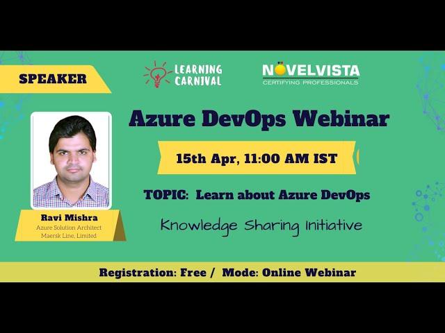 Webinar Learn about Azure DevOps by NovelVista