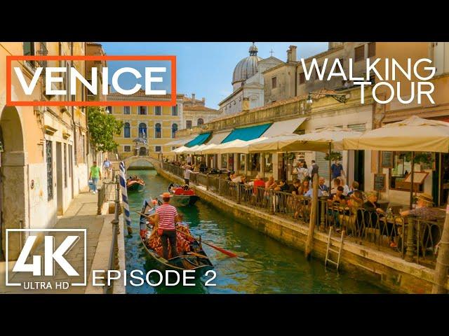 VENICE, Italy - 4K City Walking Tour - Episode #2 - Exploring European Cities