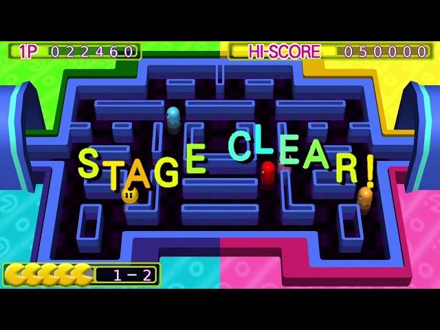 Pac-Man Arrangement Console Edition World 1 walkthrough