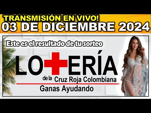 Resultado LOTERIA DE LA CRUZ ROJA del MARTES 03 de diciembre 2024