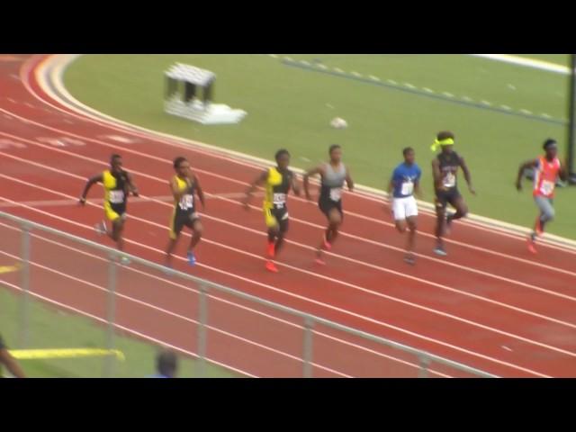 USATF Association 100M   Asante Fazaro