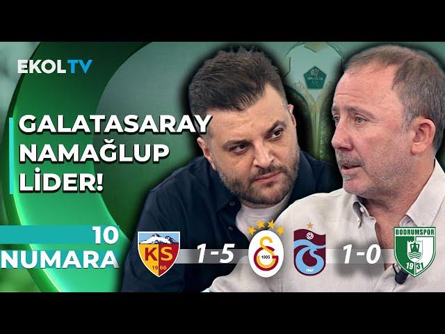 Galatasaray Şampiyonluk Yolunda 8 Puan Önde! Sergen Yalçın - Candaş Tolga Işık | 10 Numara