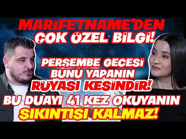 Marifetname'den çok özel bilgiler! Rüyanız nasıl gerçekleşir? Ramazan Tolga Yolyapan Anlattı