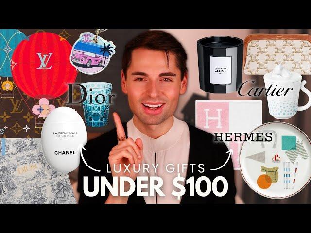 *AFFORDABLE* LUXURY GIFT IDEAS UNDER $100 | Hermes, Chanel, Cartier Luxury Christmas Gift Guide 2023