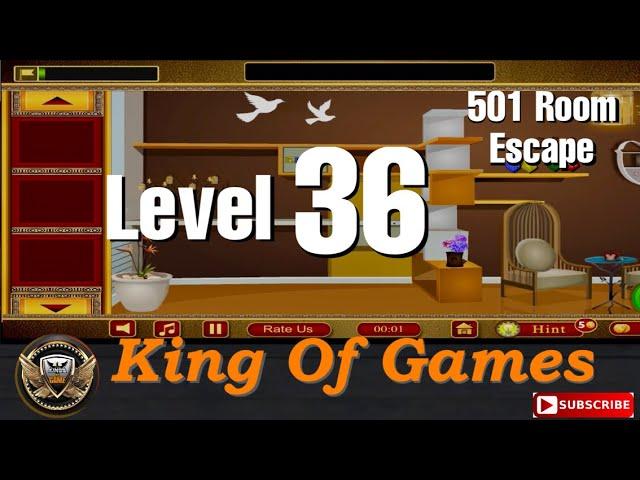 501 Rooms Escape Game. Level 36. Let's play with @King of Games