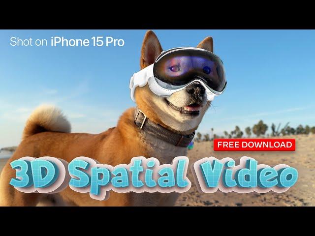 Apple Spatial Video Real-World 3D Footage | Shot on iPhone 15 Pro Max (FREE download for Vision Pro)