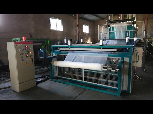 plastic mosquito net making machine