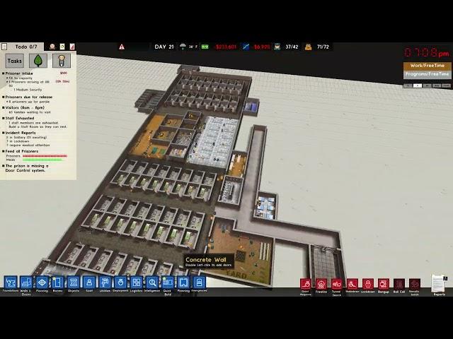 Prison Architect - 3D Mode Easter Egg