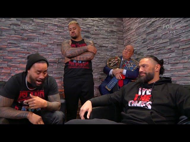 The Bloodline Backstage Segment - WWE SmackDown December 16, 2022