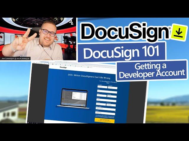 DocuSign Tutorial - Getting a Free Developer Account