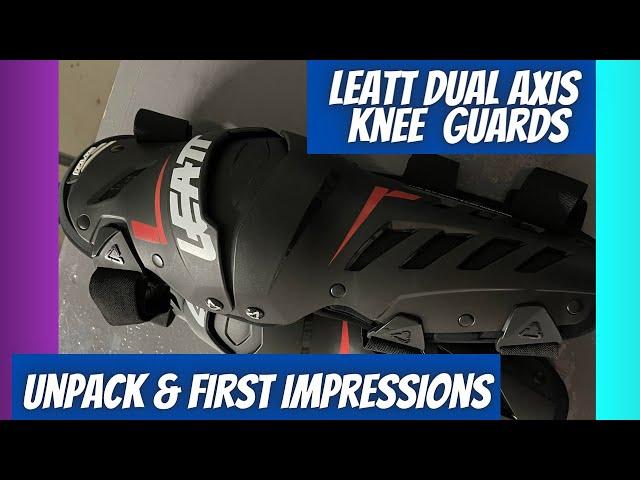 Leatt Dual Axis Knee Guards, First look, review and impressions