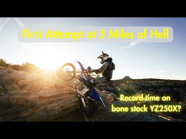 Cody Webb 5 Miles of Hell - Potential New World Record? On a Yamaha!?