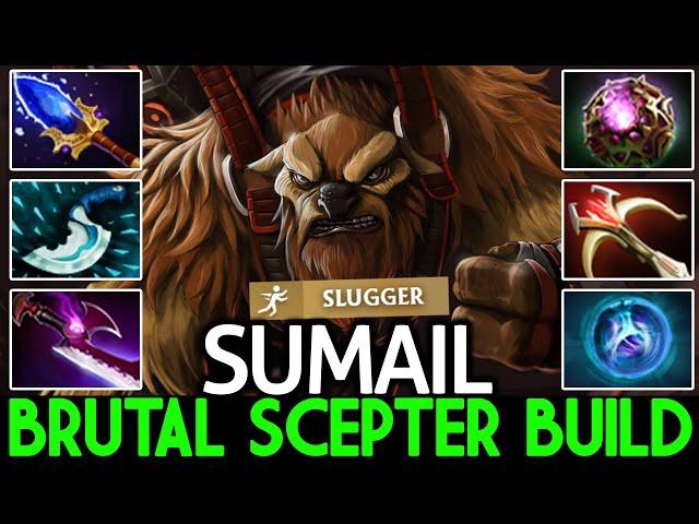 SUMAIL [Earthshaker] Crazy Power ES Mid Brutal Scepter Build Dota 2