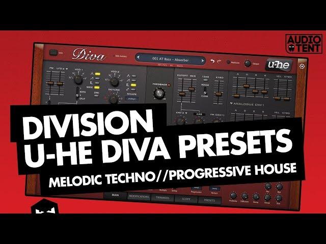 u-he Diva Presets Melodic Techno Progressive House (Audiotent)