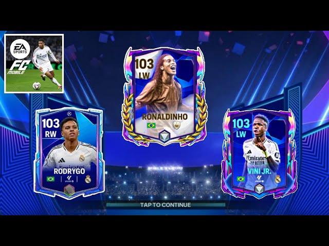 New UCL 25 Event Pack Opening in FC MOBILE