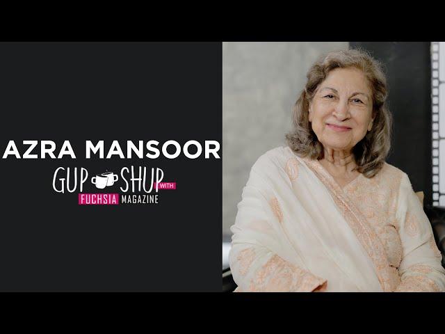 Azra Mansoor AKA Dadi From Jafaa | Ankahi | Mujhay Qabool Nahi | Gup Shup with FUCHSIA