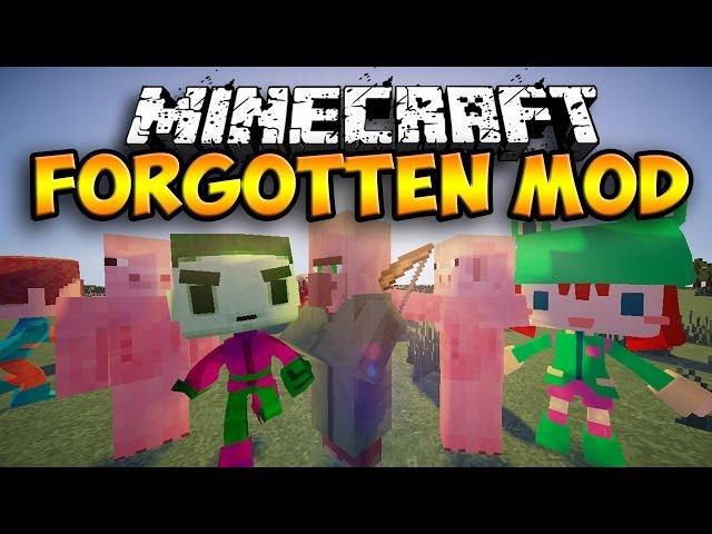 The Forgotten Mod - RED DRAGON, SKY DIMENSION, and MORE! (Minecraft Mod Showcase)