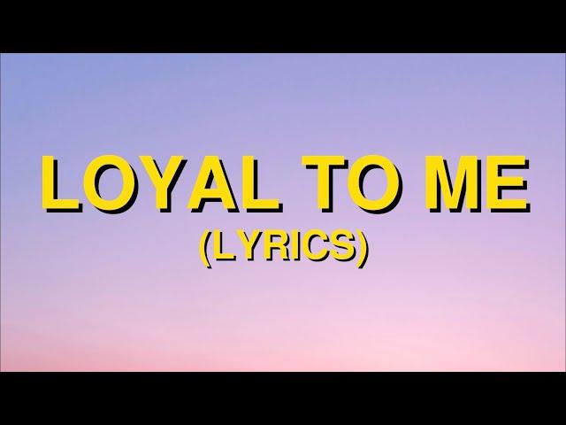 Nina Nesbitt - Loyal To Me (Lyrics)