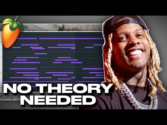 How to Make MELODIC BEATS With NO MUSIC THEORY | FL Studio Tutorial