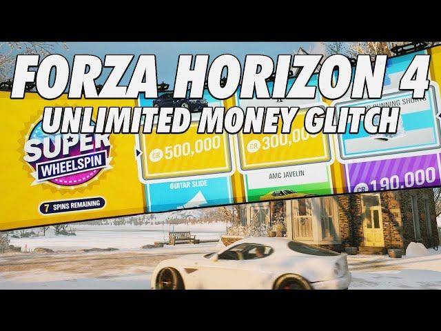 Forza horizon 4 Credits Mod [Unlimited Money]