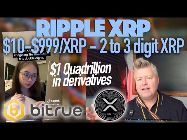 Ripple XRP: $10-$999/XRP - Bitrue’s Low End Prediction To Real Derivatives Utility For XRP In 2025