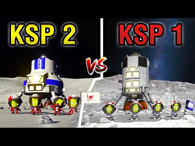 KSP 2 vs KSP 1 with MODS!