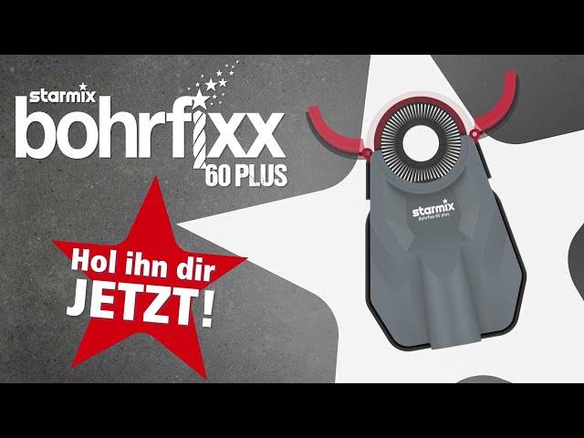 bohrfixx 60 PLUS - zur Absaugung von Bohrlöchern und kleineren Staub erzeugenden Arbeiten | starmix