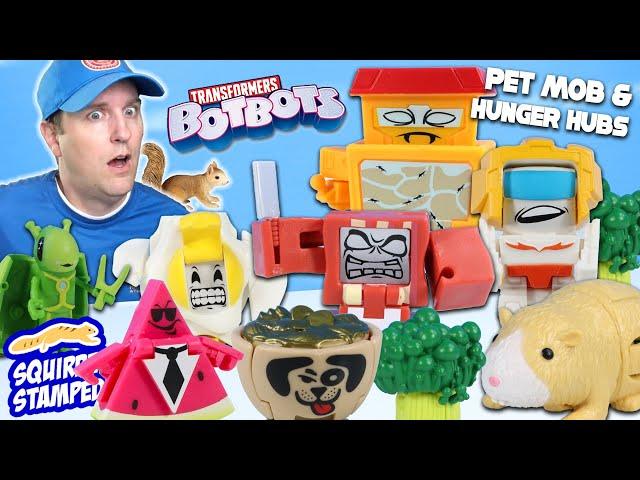 Transformers Botbots Ruckus Rally Pet Mob & The Hunger Hubs Series 6 Review