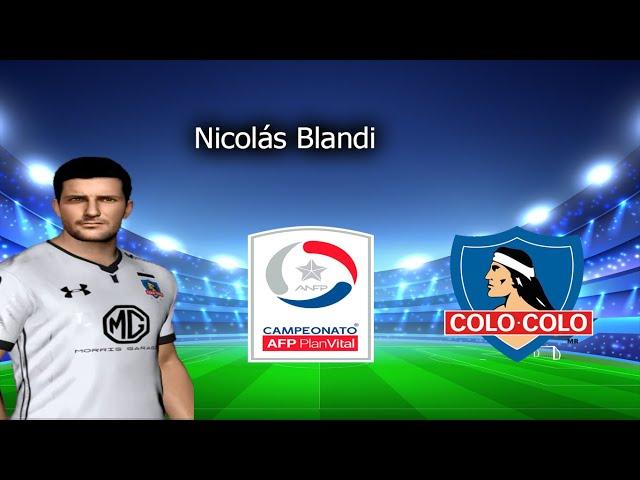 Face Nicolas Blandi - Colo Colo 2020  PES 2017