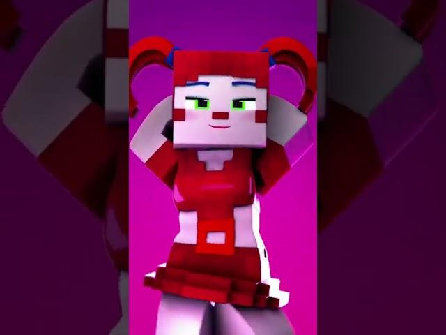 CIRCUS BABY DANCE! Minecraft FNAF SL ANIMATION MEME #shorts #fnaf #minecraft #circusbabydance #meme